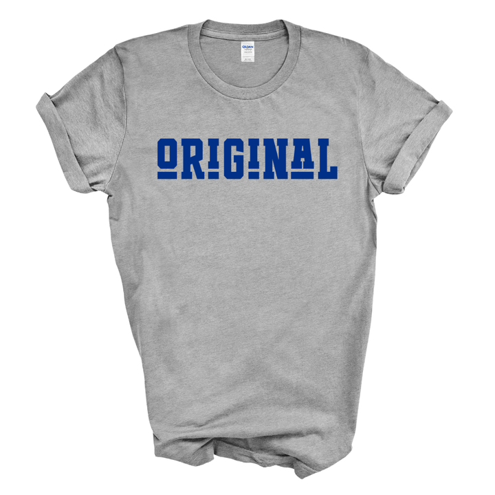 ORIGINAL Signature Graphic Tee (Royal Blue Print)