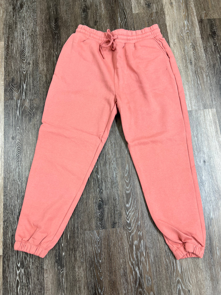 Stylish Luxe Joggers* PLUS SIZE (Ash Rose)