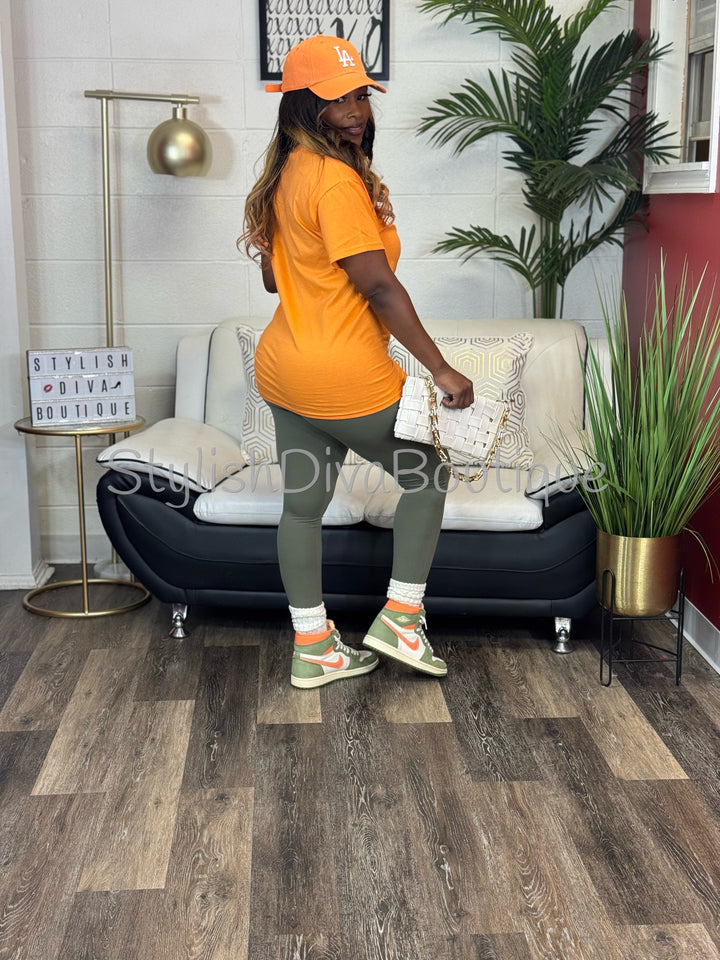 ORIGINAL Signature Graphic Tee (Tangerine Orange)