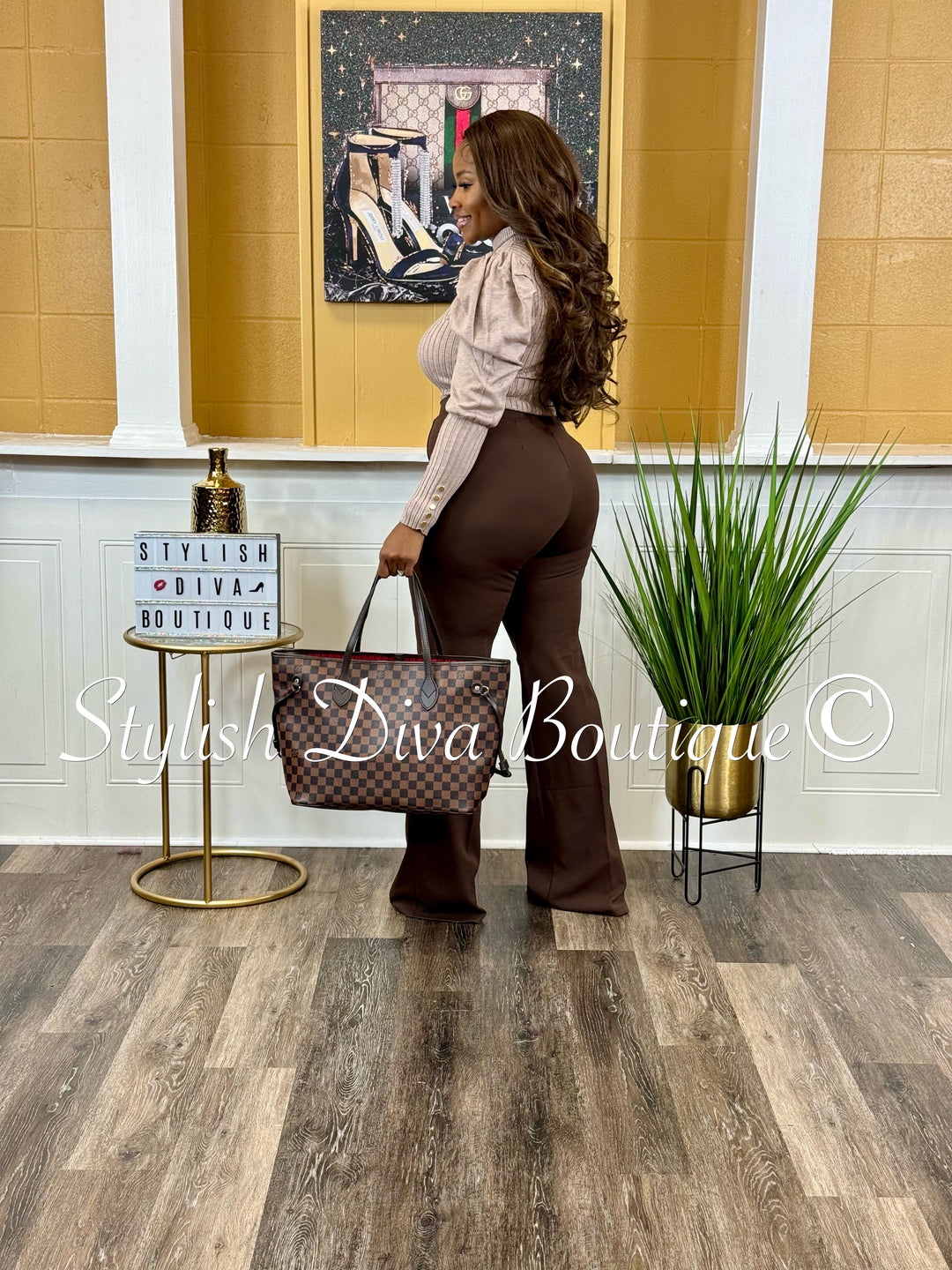 Gina Pants (Brown)