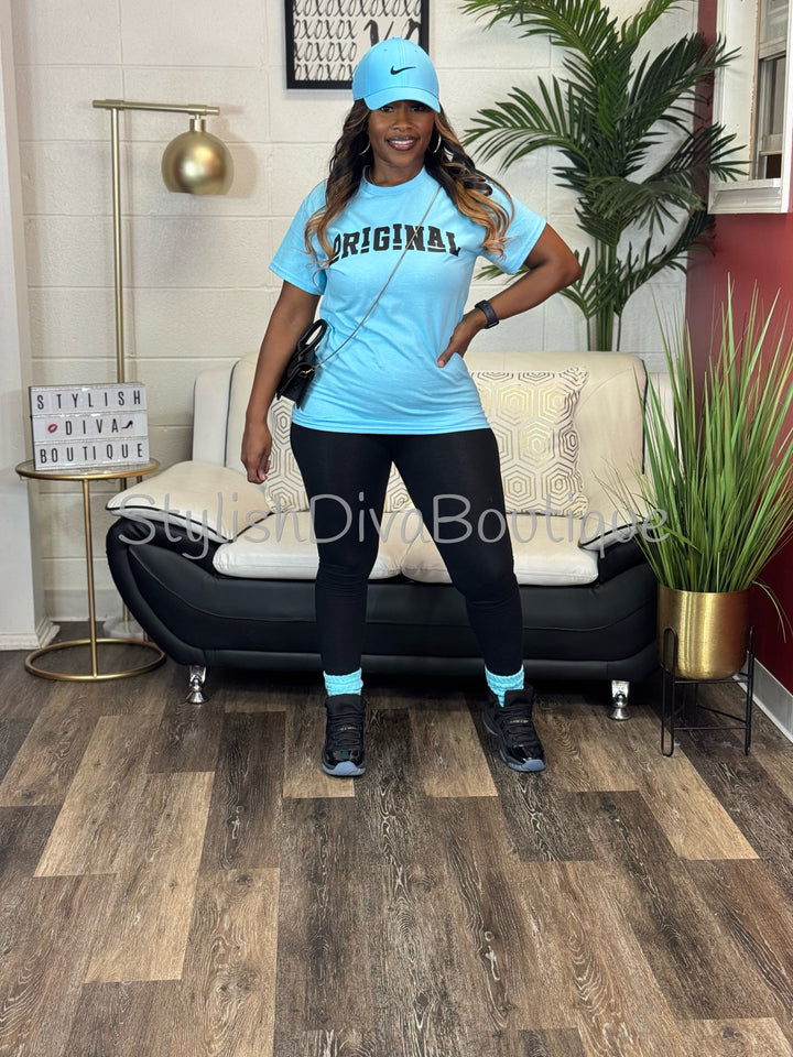 ORIGINAL Signature Graphic Tee (Sky Blue)