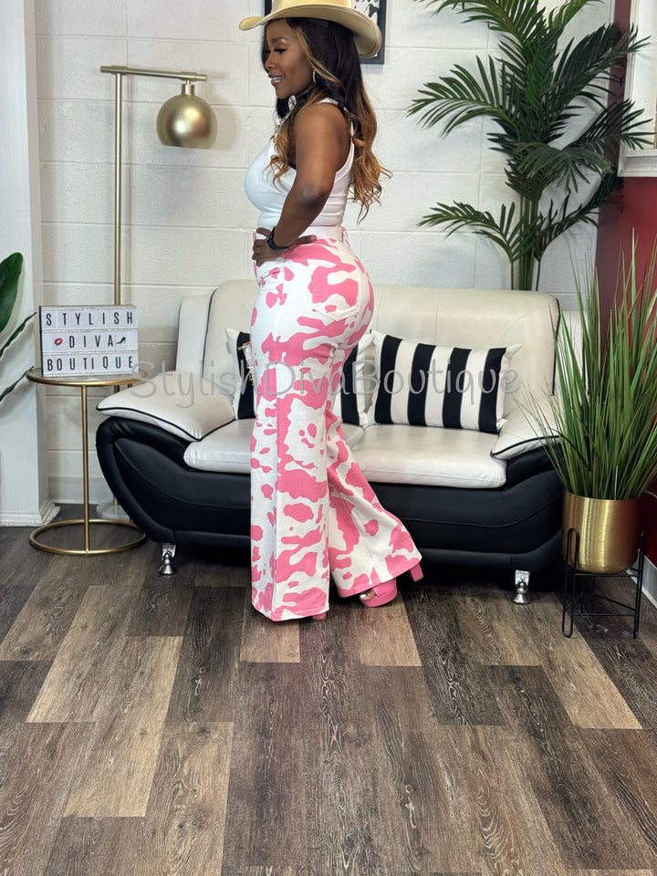 Pink Rodeo Statement Jeans