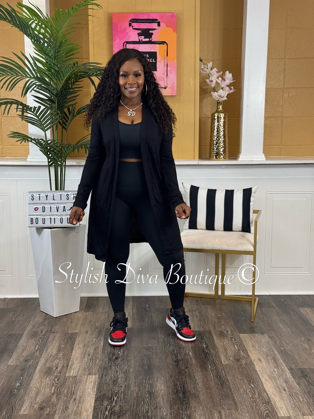 Totally Cute Active Set (Black)