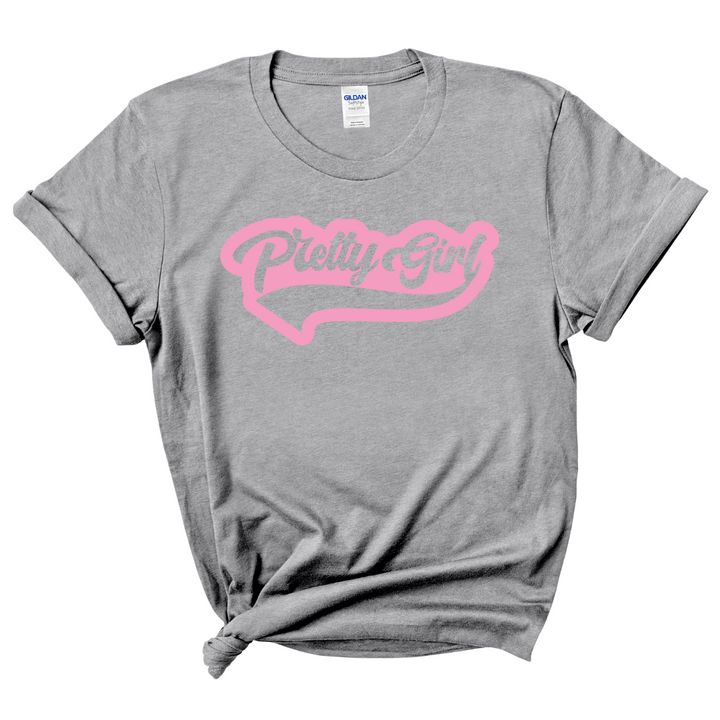 Pretty Girl T-Shirt (Pink Print)