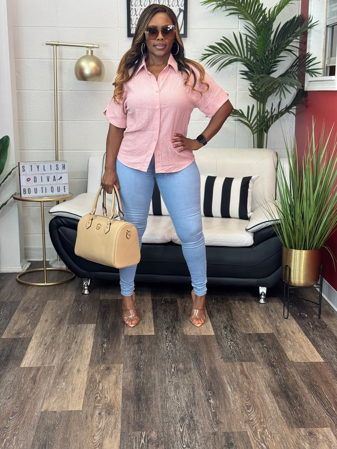 Soft Life Pants Set (Mauve)