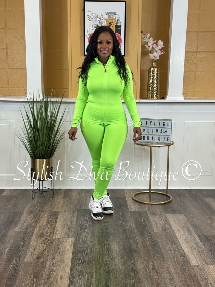 Flex Appeal Active Set (Neon Lime)