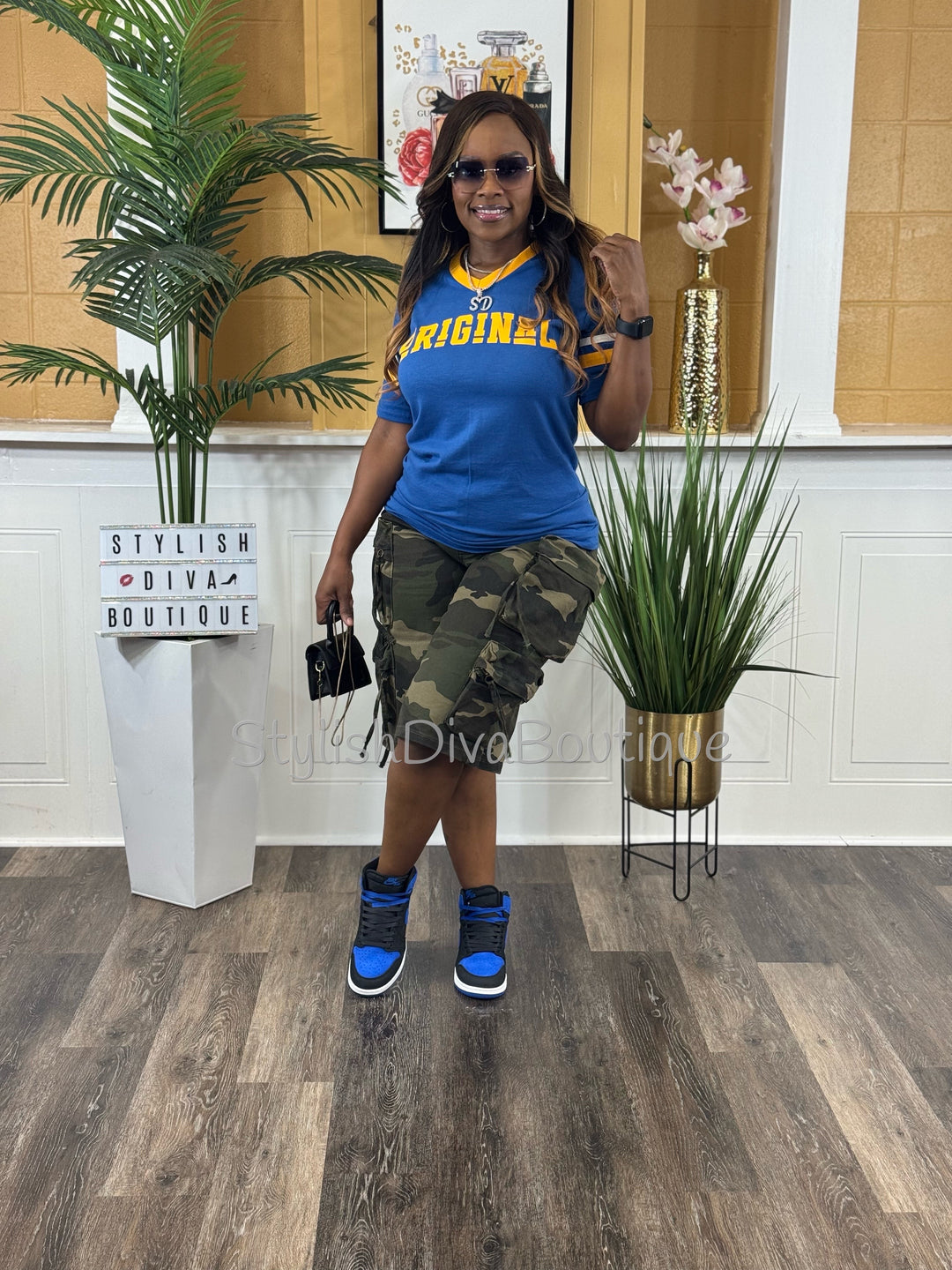 ORIGINAL Varsity Tee (Royal Gold)