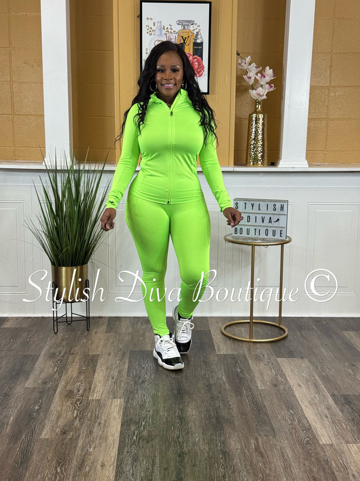 Flex Appeal Active Set (Neon Lime)