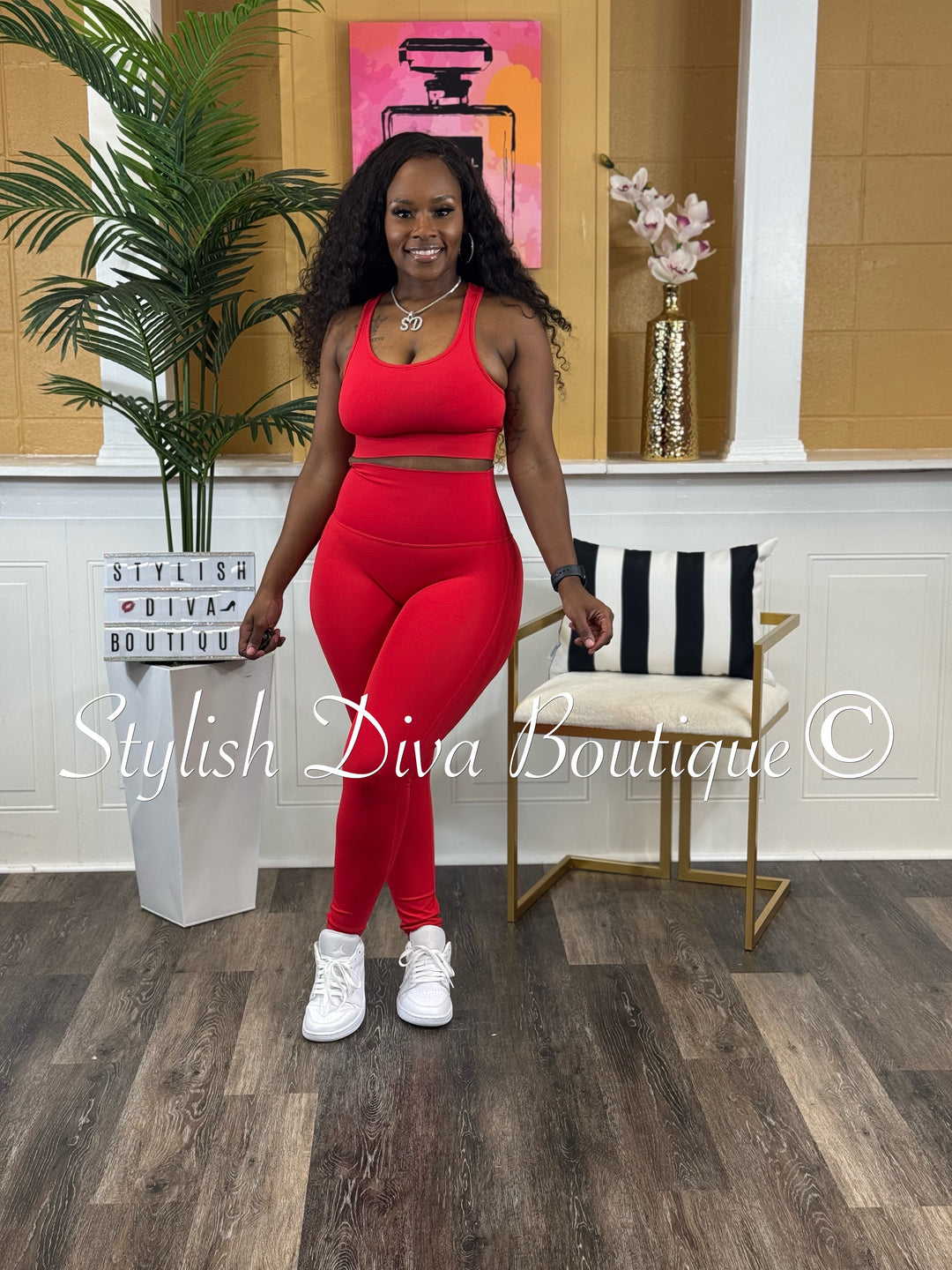 Totally Cute Active Set (Red)