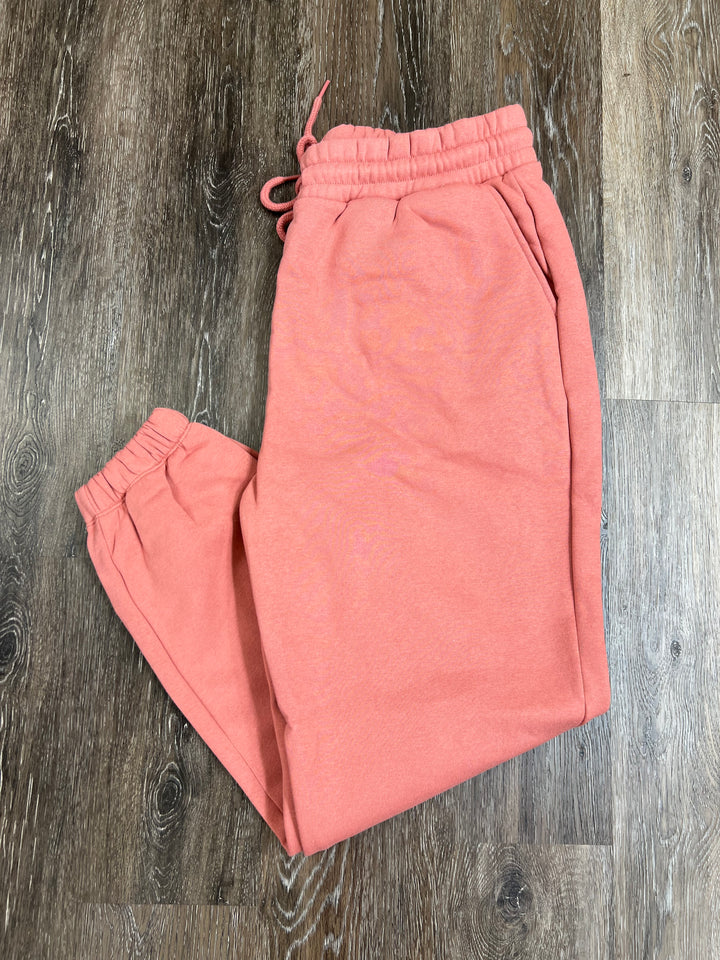 Stylish Luxe Joggers* PLUS SIZE (Ash Rose)