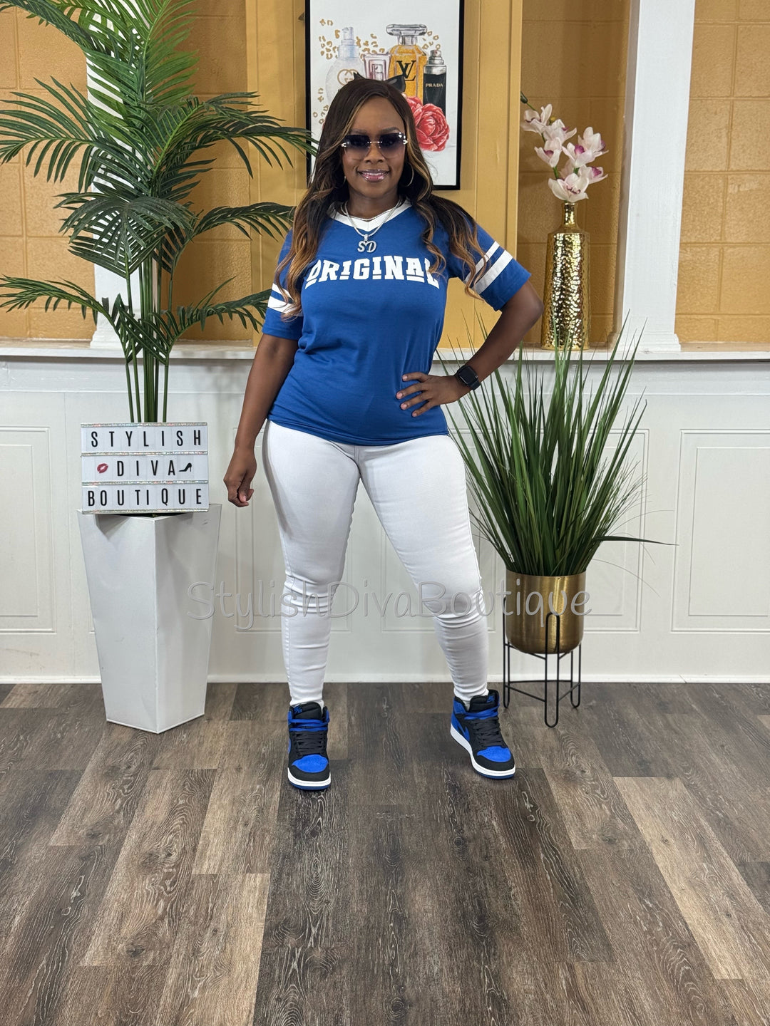 ORIGINAL Varsity Tee (True Blue)
