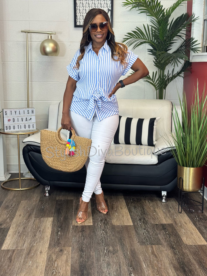 So Curvy Signature Skinny Jeans up to 2XL (White)
