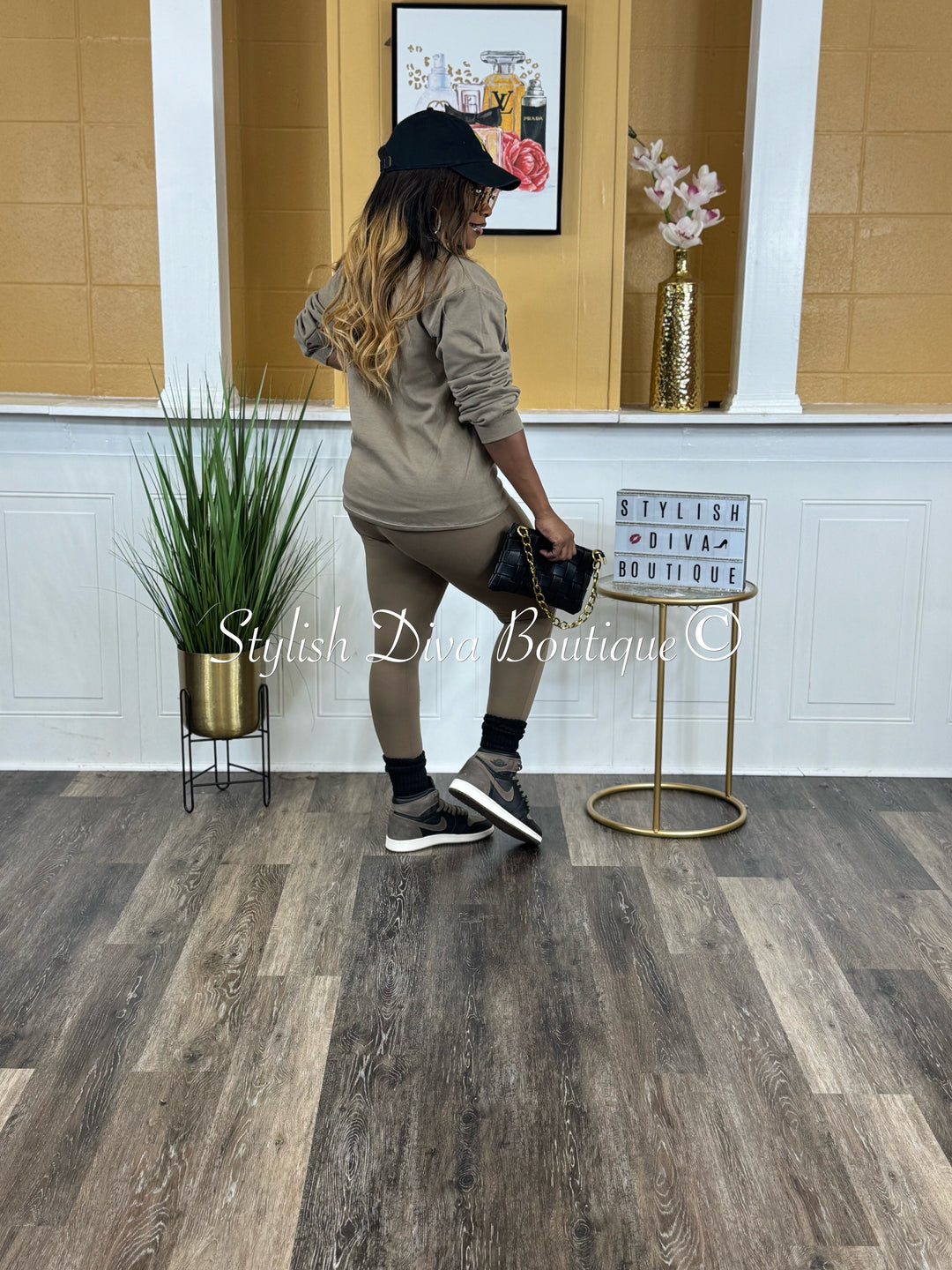 Butter Soft Microfiber Leggings up to 3XL (Mocha)