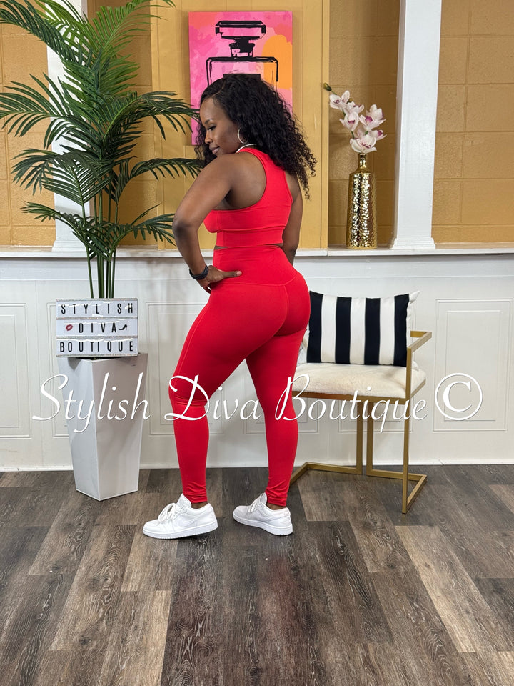 Totally Cute Active Set (Red)