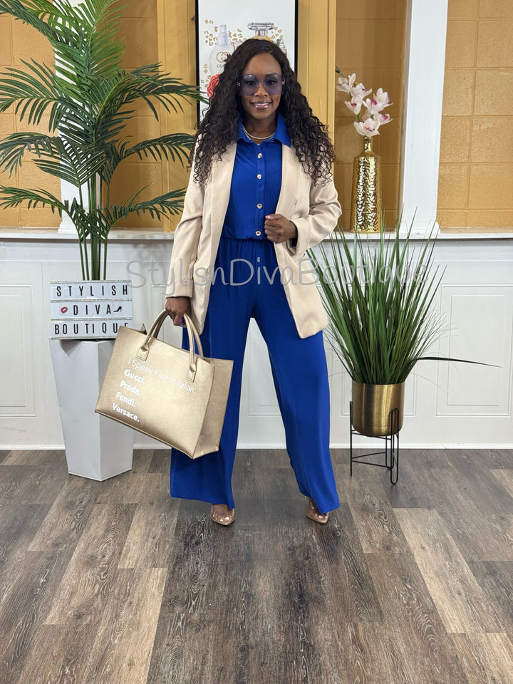 Effortless Escape Set up to 3XL (Royal Blue)