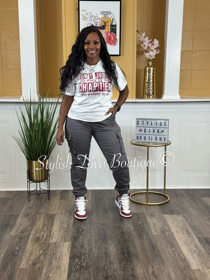 Kima Cargo Joggers (Dark Grey)