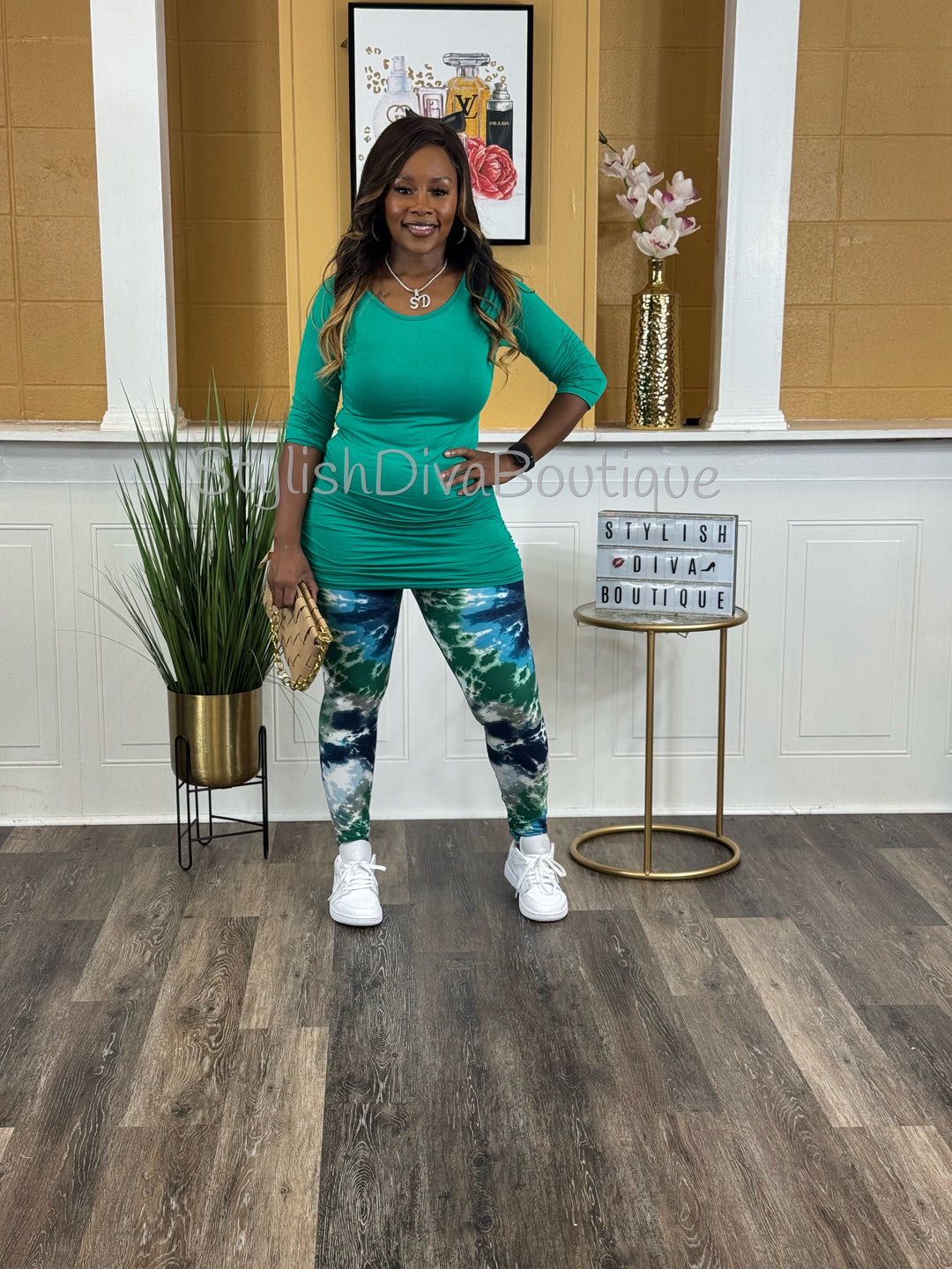 Emerald Energy Legging Set