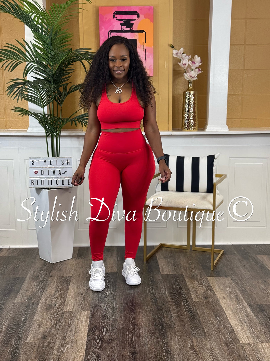 Totally Cute Active Set (Red)