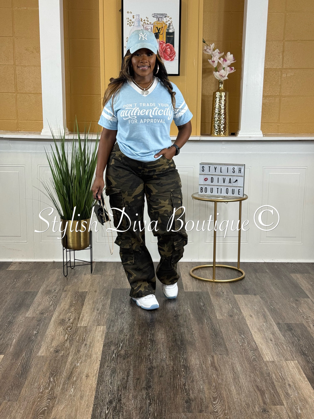 Combat Cutie Camo Cargo Pants