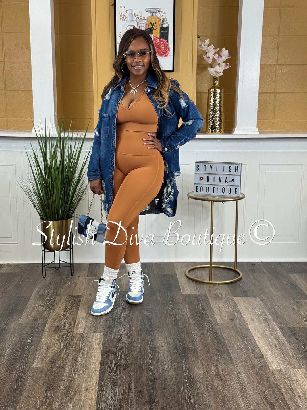 Totally Cute Active Set (Almond Brown)