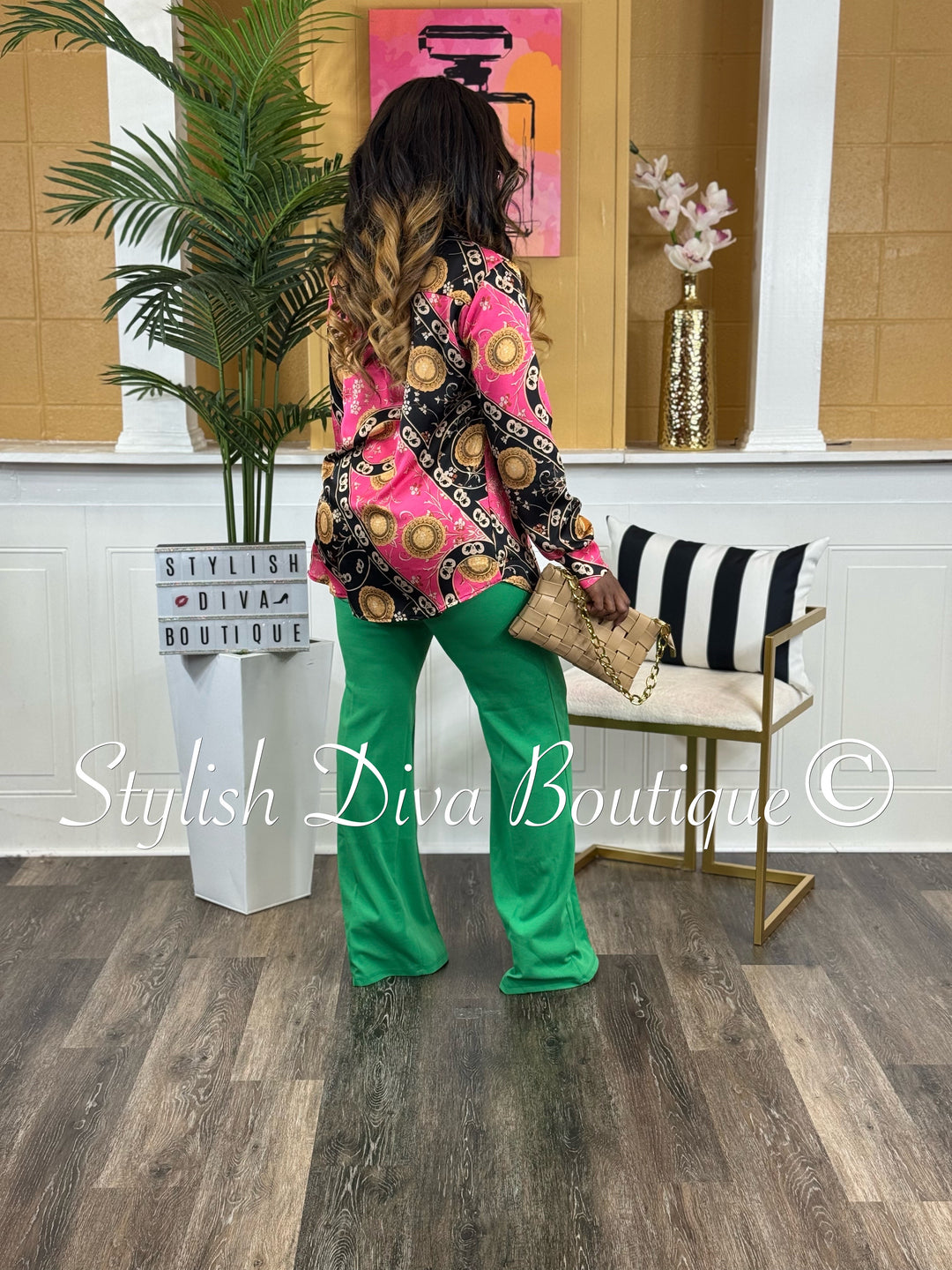 Juliana Paisley Print Shirt