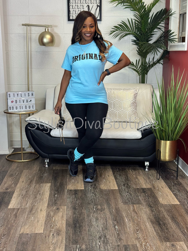 ORIGINAL Signature Graphic Tee (Sky Blue)