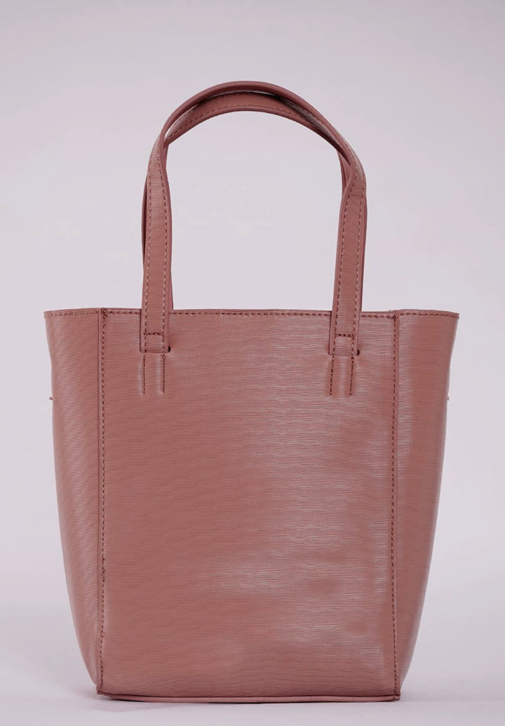 Becky Bucket Tote Bag (Rose Pink)