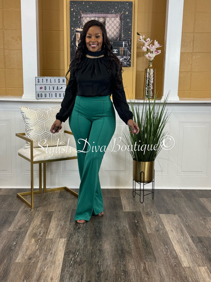 Gina Pants (Shamrock Green)