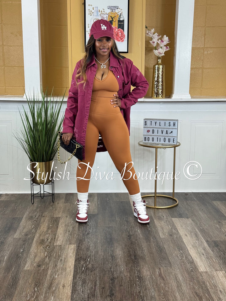 Totally Cute Active Set (Almond Brown)