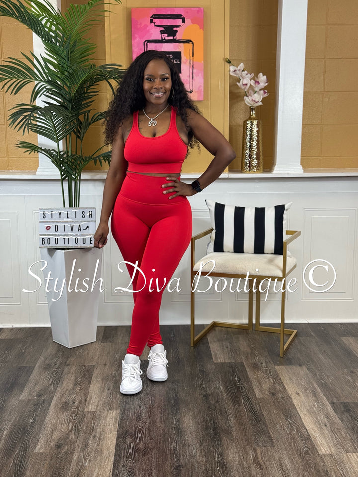 Totally Cute Active Set (Red)