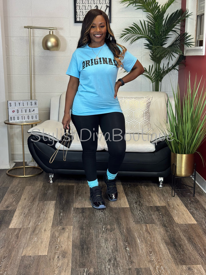 ORIGINAL Signature Graphic Tee (Sky Blue)