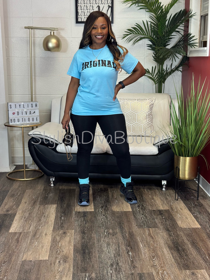 ORIGINAL Signature Graphic Tee (Sky Blue)