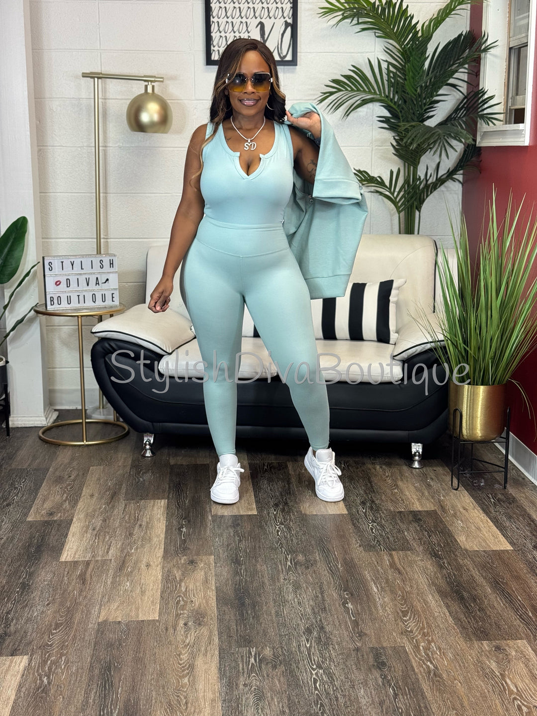 Butter Soft Microfiber Leggings (Spring Green)