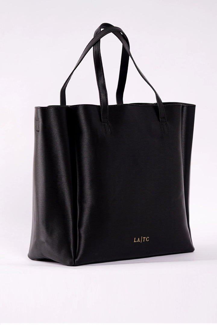 I Speak Designer Never Full Tote (Black)