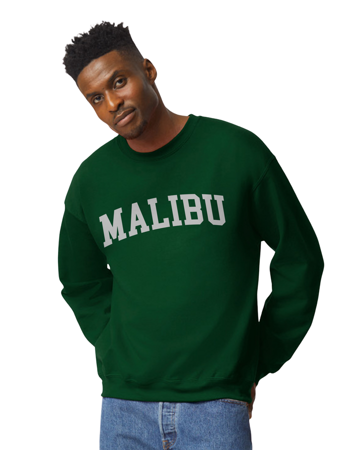 Malibu Sweatshirt Only up to 3XL (Grey Print)