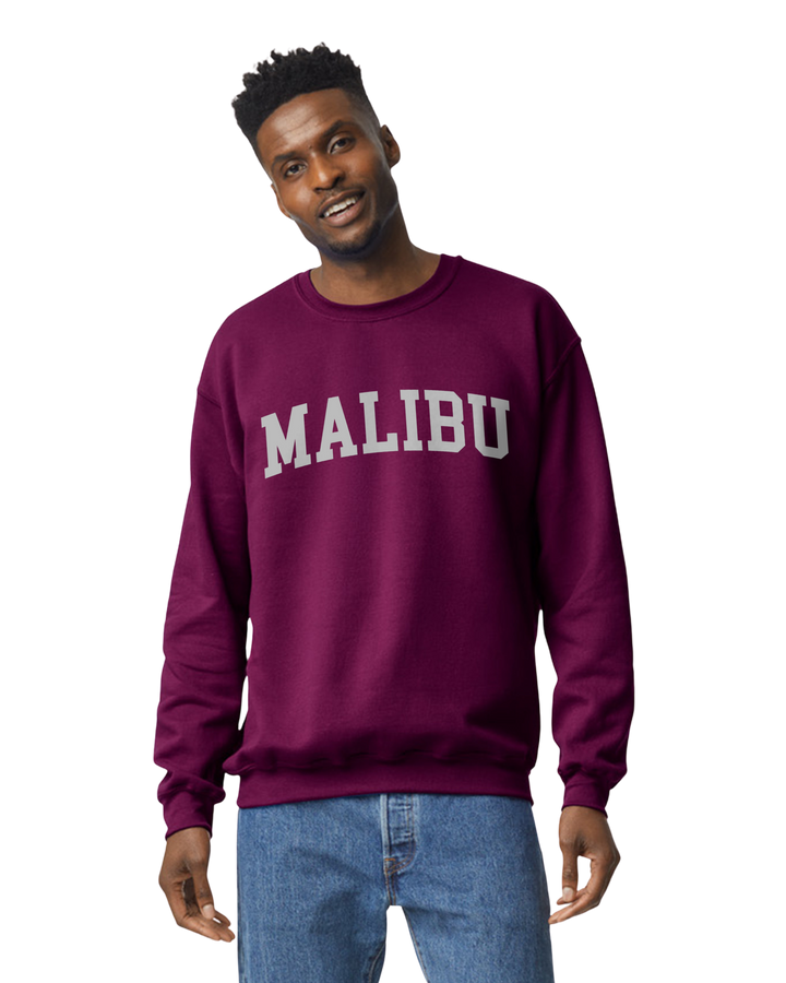 Malibu Sweatshirt Only up to 3XL (Grey Print)