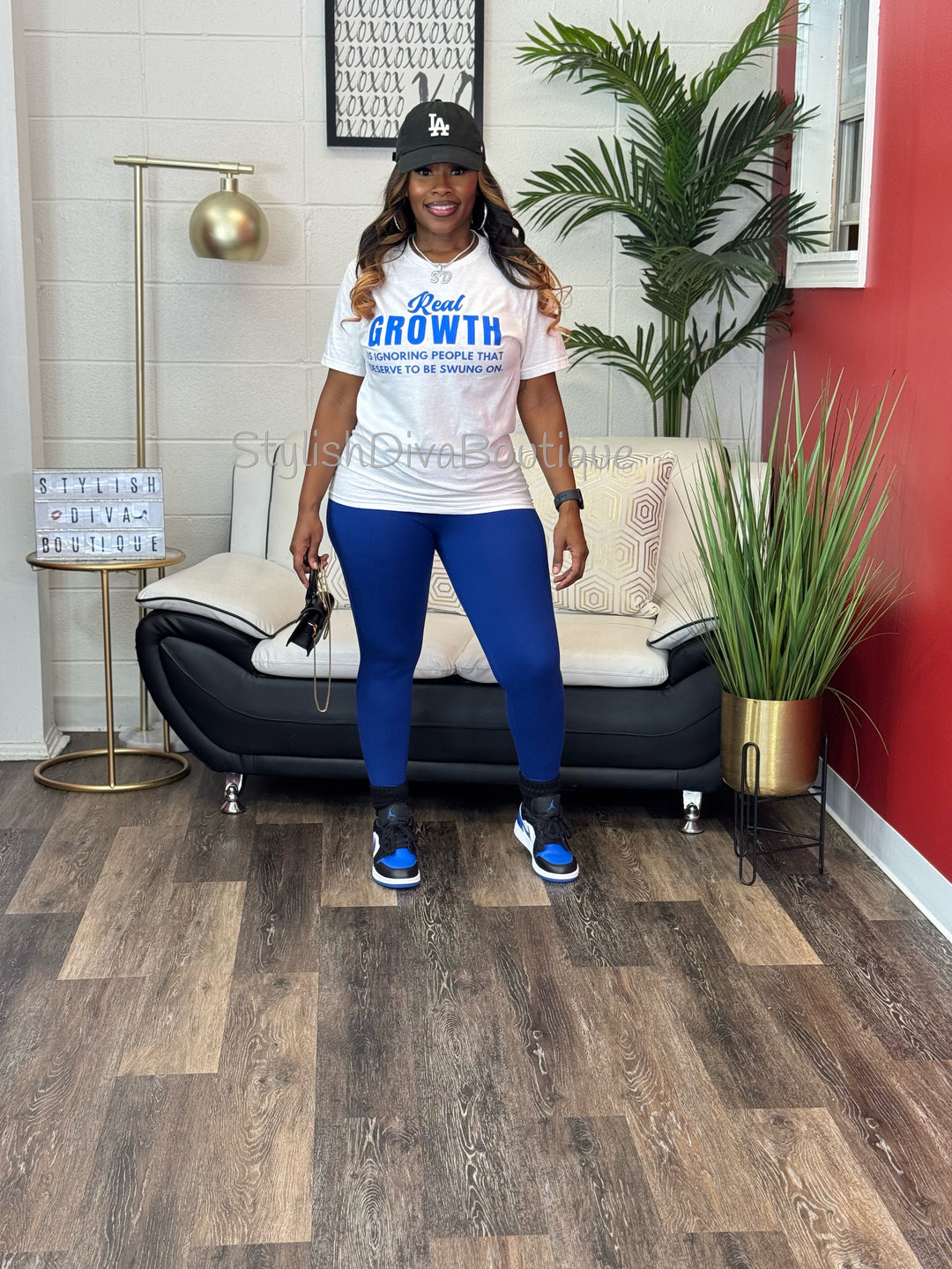 Butter Soft Microfiber Leggings up to 3XL (Royal Blue)