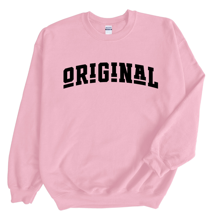 ORIGINAL Bold Sweatshirt Only up to 3XL (Black Print)