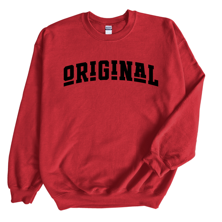 ORIGINAL Bold Sweatshirt Only up to 3XL (Black Print)