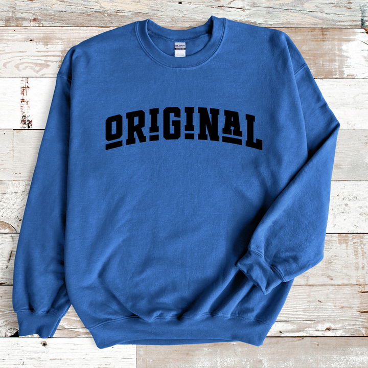 ORIGINAL Bold Sweatshirt Only up to 3XL (Black Print)