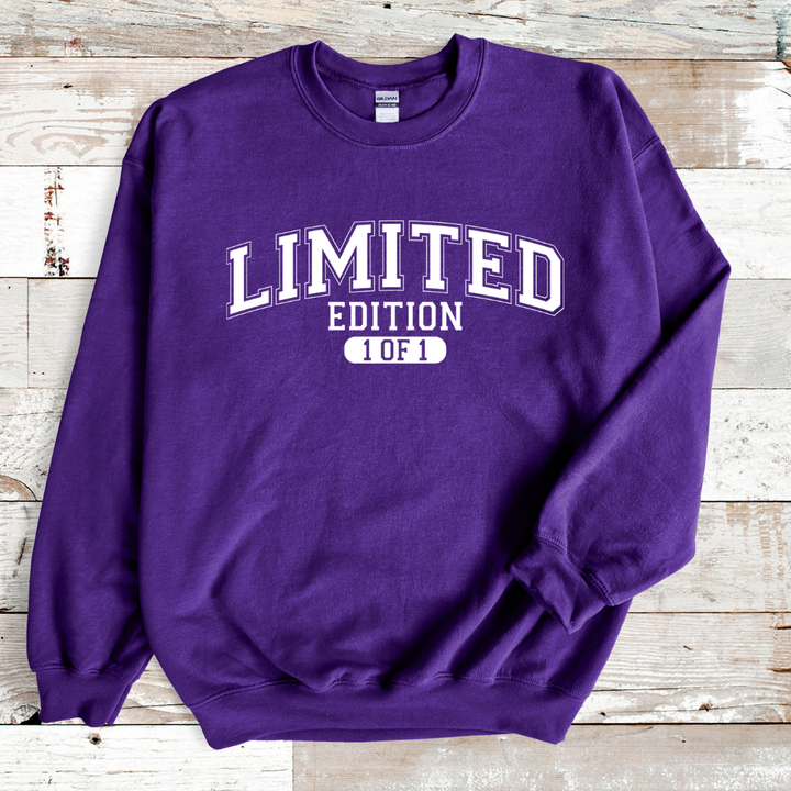 Limited Edition 1 of 1 Sweatshirt Only up to 3XL (White Print)