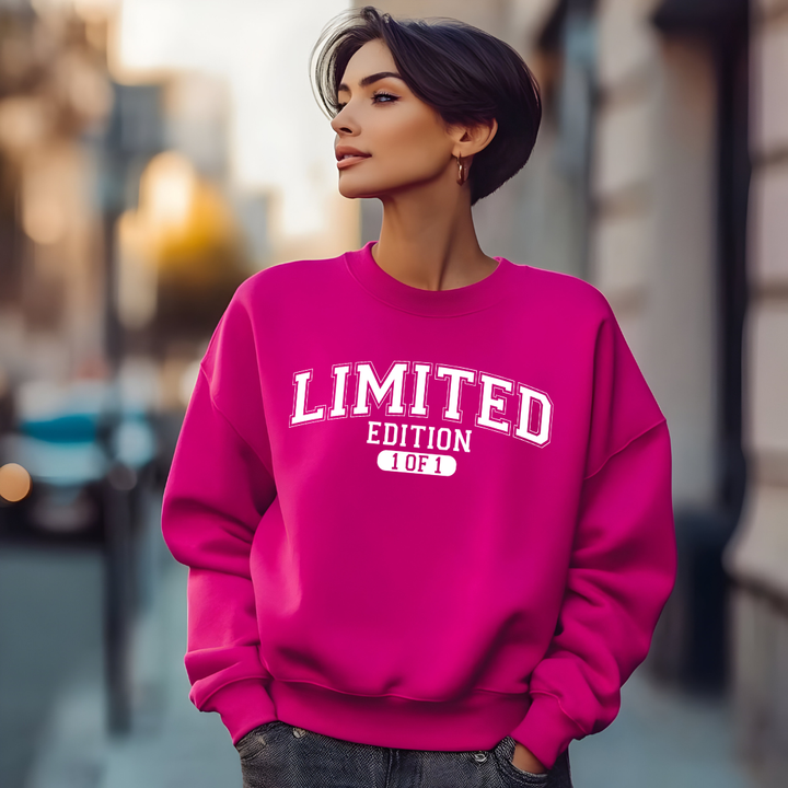 Limited Edition 1 of 1 Sweatshirt Only up to 3XL (White Print)