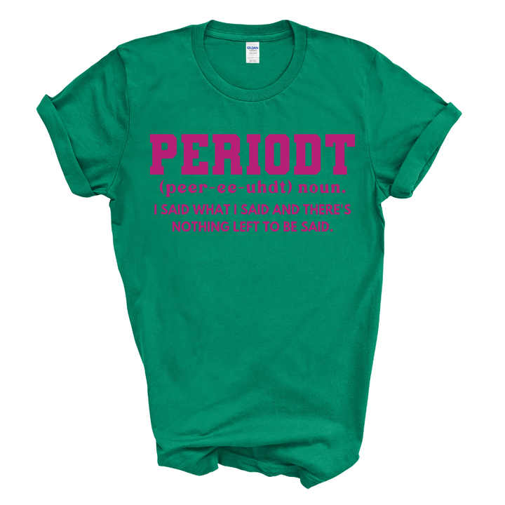 PERIODT T-Shirt (Fuchsia Berry Print)