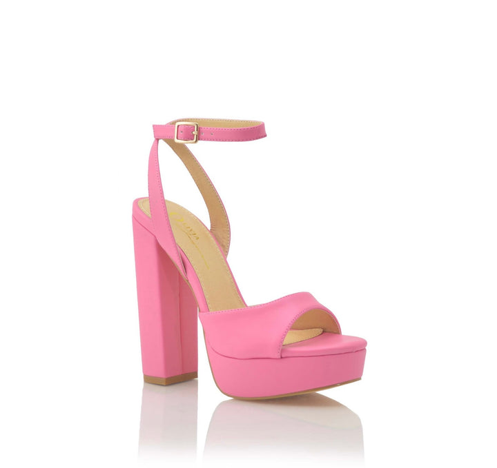 Angela Platform Heel (Pink)