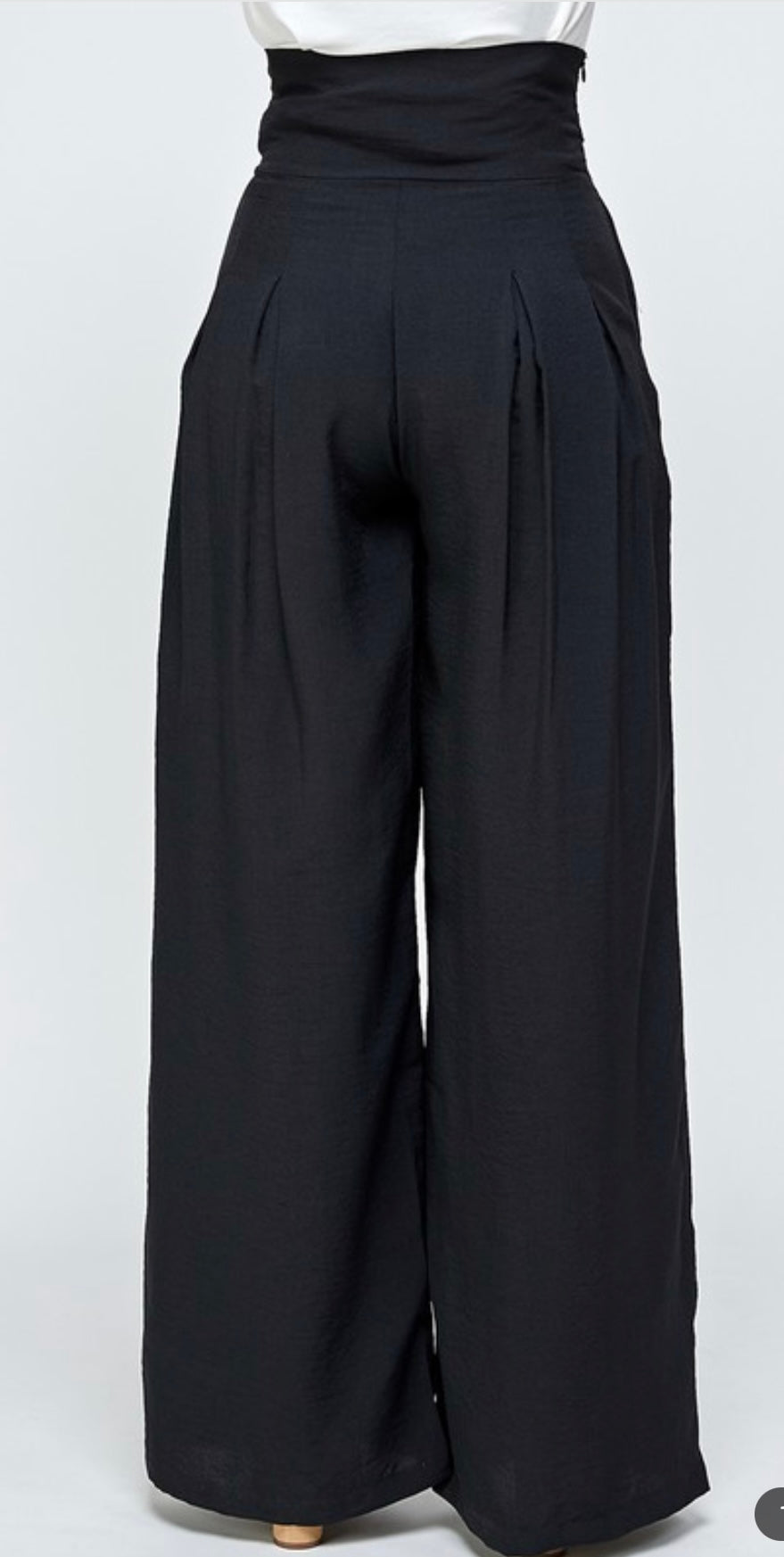 Demi Super High Waist Pants (Black)